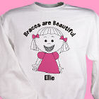Braces Are Beautiful Youth Sweatshirt
